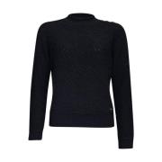 Turtle Neck Pullover Sweater Roberto sarto , Black , Dames