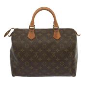 Pre-owned Canvas louis-vuitton-bags Louis Vuitton Vintage , Brown , Da...