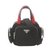 Pre-owned Leather prada-bags Prada Vintage , Black , Dames