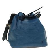 Pre-owned Leather louis-vuitton-bags Louis Vuitton Vintage , Blue , Da...