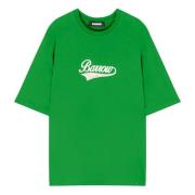 T-shirt Teddy Print Barrow , Green , Unisex