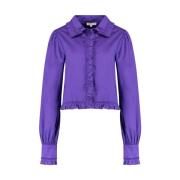 Ellie Lange Mouw Blouse Harper & Yve , Purple , Dames