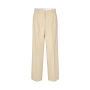 Navada Klassieke Broek Second Dames , Beige , Dames