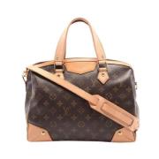 Pre-owned Fabric louis-vuitton-bags Louis Vuitton Vintage , Brown , Da...