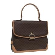 Pre-owned Leather handbags Celine Vintage , Brown , Dames