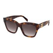 Stijlvolle Zonnebril Cl40253I Celine , Brown , Unisex