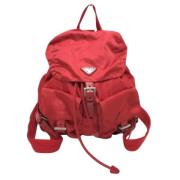 Pre-owned Nylon prada-bags Prada Vintage , Red , Dames