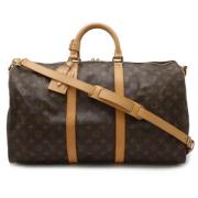 Pre-owned Fabric louis-vuitton-bags Louis Vuitton Vintage , Brown , Da...