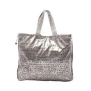 Pre-owned Canvas chanel-bags Chanel Vintage , Gray , Dames