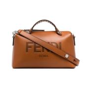 Stijlvolle Tassen Collectie Fendi , Brown , Dames