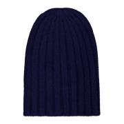 Alpaca wollen Beanie Hat Laneus , Blue , Dames