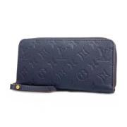 Pre-owned Fabric wallets Louis Vuitton Vintage , Blue , Dames