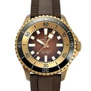 Pre-owned Rubber watches Breitling Pre-owned , Brown , Heren