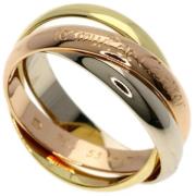 Pre-owned Rose Gold rings Cartier Vintage , Yellow , Dames