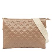 Pre-owned Leather louis-vuitton-bags Louis Vuitton Vintage , Beige , D...