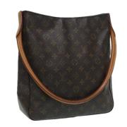 Pre-owned Canvas louis-vuitton-bags Louis Vuitton Vintage , Brown , Da...