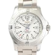 Pre-owned Stainless Steel watches Breitling Pre-owned , White , Heren