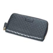 Pre-owned Leather wallets Gucci Vintage , Black , Dames