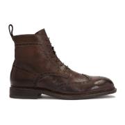 Veterschoenen met leren zool Kazar , Brown , Heren