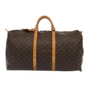 Pre-owned Canvas travel-bags Louis Vuitton Vintage , Brown , Dames