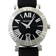 Pre-owned Stainless Steel watches Tiffany & Co. Pre-owned , Black , Da...