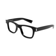 Klassieke Zwarte Leren Schoudertas Saint Laurent , Black , Unisex