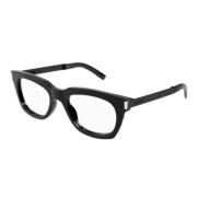 Elegante Leren Schoudertas Saint Laurent , Black , Unisex