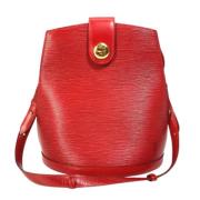 Pre-owned Leather louis-vuitton-bags Louis Vuitton Vintage , Red , Dam...