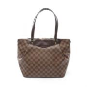 Pre-owned Canvas totes Louis Vuitton Vintage , Brown , Dames