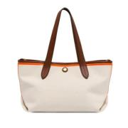 Pre-owned Canvas shoulder-bags Mulberry Pre-owned , White , Dames