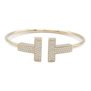 Pre-owned Metal bracelets Tiffany & Co. Pre-owned , Beige , Dames