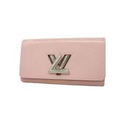 Pre-owned Canvas wallets Louis Vuitton Vintage , Pink , Dames