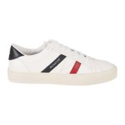 Witte lage sneakers Moncler , White , Heren