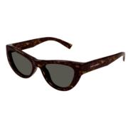 Elegante Leren Schoudertas Saint Laurent , Brown , Unisex