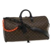 Pre-owned Canvas handbags Louis Vuitton Vintage , Brown , Dames