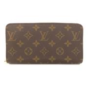 Pre-owned Fabric wallets Louis Vuitton Vintage , Brown , Dames