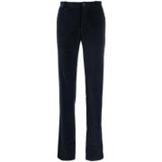 Slim Fit Corduroy Broek Incotex , Blue , Heren