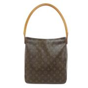 Pre-owned Fabric louis-vuitton-bags Louis Vuitton Vintage , Brown , Da...