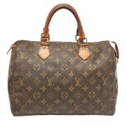 Pre-owned Canvas louis-vuitton-bags Louis Vuitton Vintage , Brown , Da...