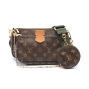 Pre-owned Leather louis-vuitton-bags Louis Vuitton Vintage , Brown , D...