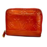 Pre-owned Fabric wallets Louis Vuitton Vintage , Orange , Dames