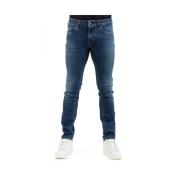 Heren Denim Jeans Fay , Blue , Heren