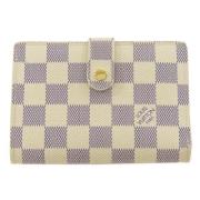 Pre-owned Canvas wallets Louis Vuitton Vintage , Beige , Dames