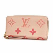 Pre-owned Canvas wallets Louis Vuitton Vintage , Pink , Dames