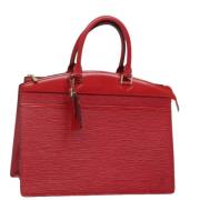 Pre-owned Leather louis-vuitton-bags Louis Vuitton Vintage , Red , Dam...