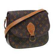 Pre-owned Canvas louis-vuitton-bags Louis Vuitton Vintage , Brown , Da...