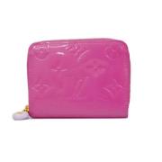 Pre-owned Fabric wallets Louis Vuitton Vintage , Pink , Dames