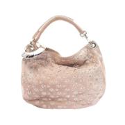 Pre-owned Suede shoulder-bags Jimmy Choo Pre-owned , Beige , Dames