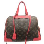 Pre-owned Canvas louis-vuitton-bags Louis Vuitton Vintage , Brown , Da...