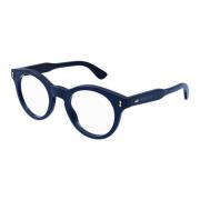 Stijlvolle Zonnebril voor Modieuze Look Gucci , Blue , Unisex